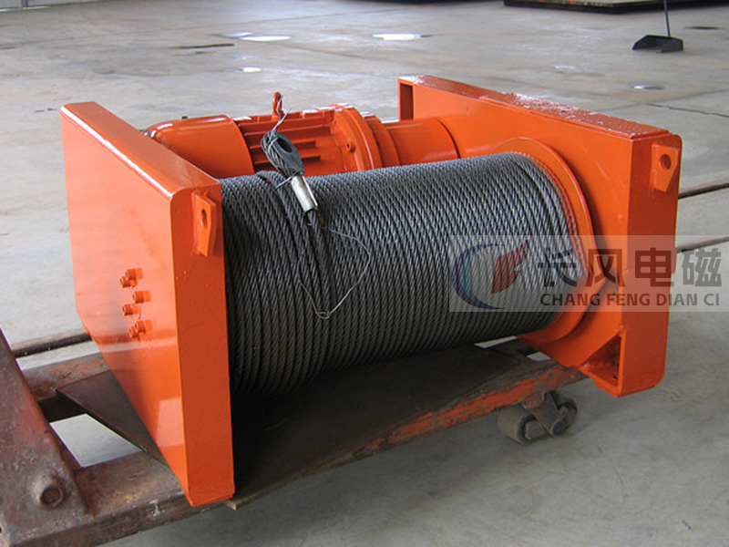 電機(jī)外置式鋼絲繩卷筒_液壓馬達(dá)卷揚(yáng)機(jī)_船用克令鋼絲繩卷筒